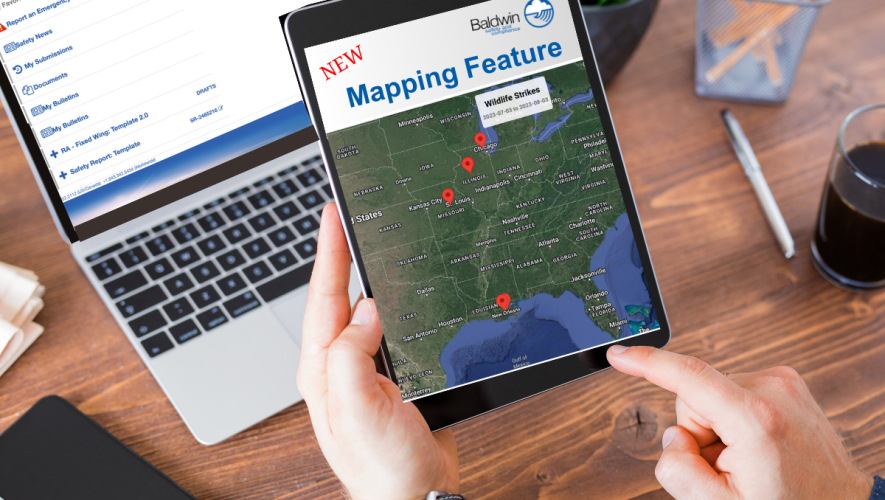 Baldwin Safety & Compliance's new mapping feature